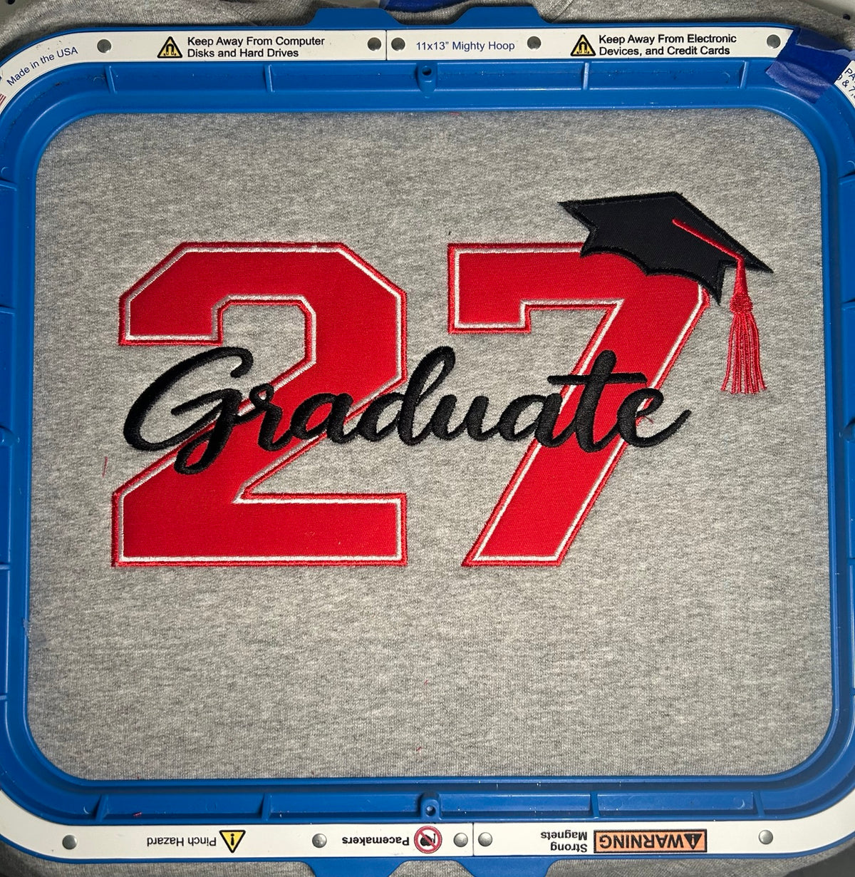 Custom Graduation Crewneck or Hoodie | Personalized School Name & Name