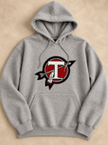 Glitter circle T appliqué - SC Custom Embroidery LLC