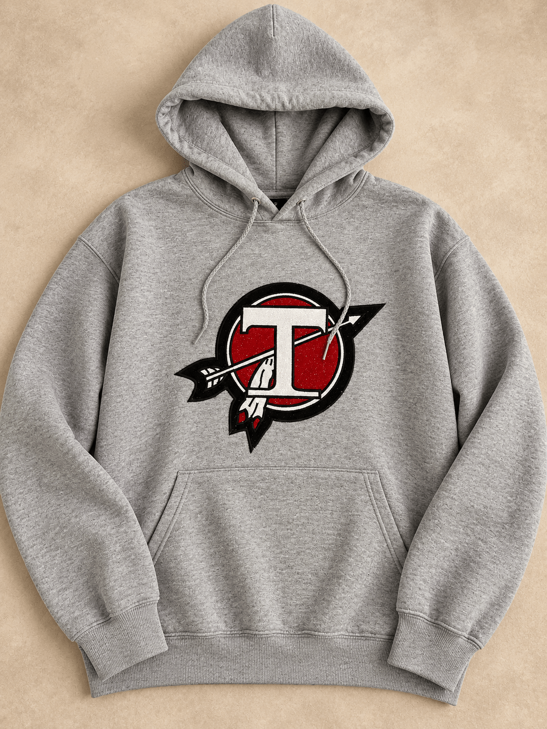 Glitter circle T appliqué - SC Custom Embroidery LLC