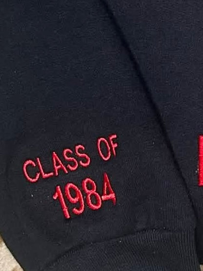 Custom Graduation Crewneck or Hoodie | Personalized School Name & Name